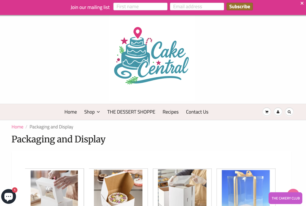 Cake Central Barbados Homepage