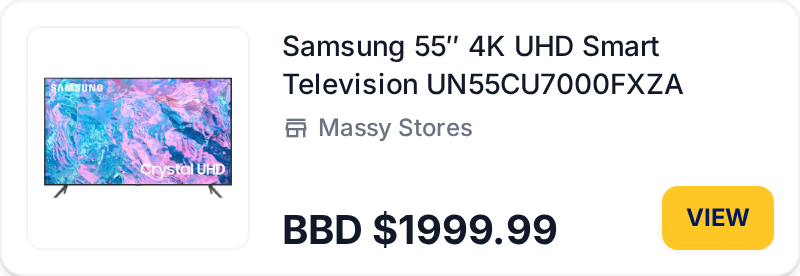 Massy Stores TV - $1999.99